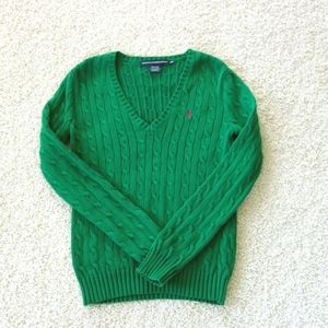 Ralph Lauren Green Sweater